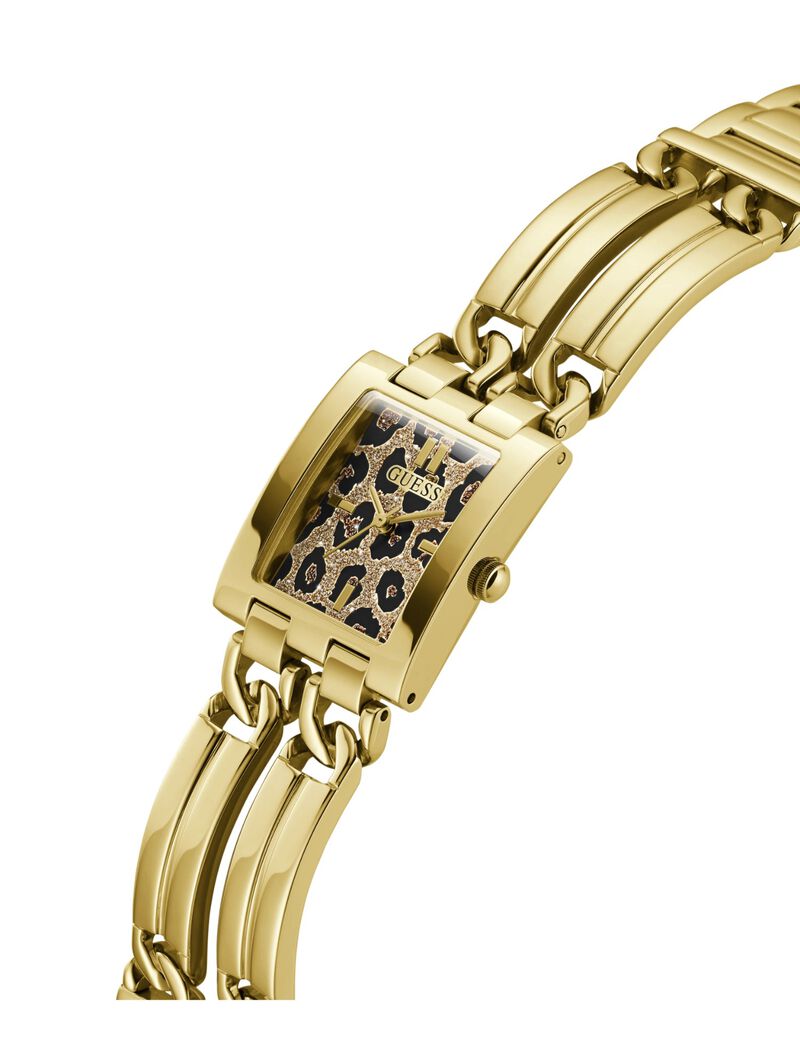 P Gld Cs Leopard Glitz Dl P Gld Brct W Adjt G Links