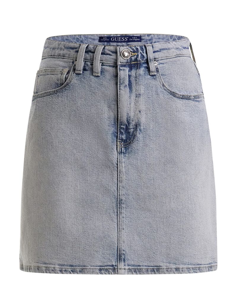 Guess long cheap denim skirt
