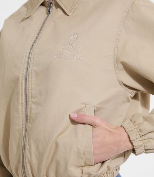 Embroidered Bomber Jacket