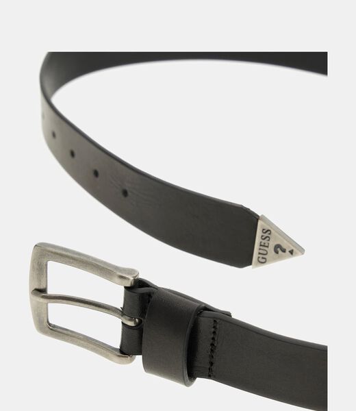 Leather belt