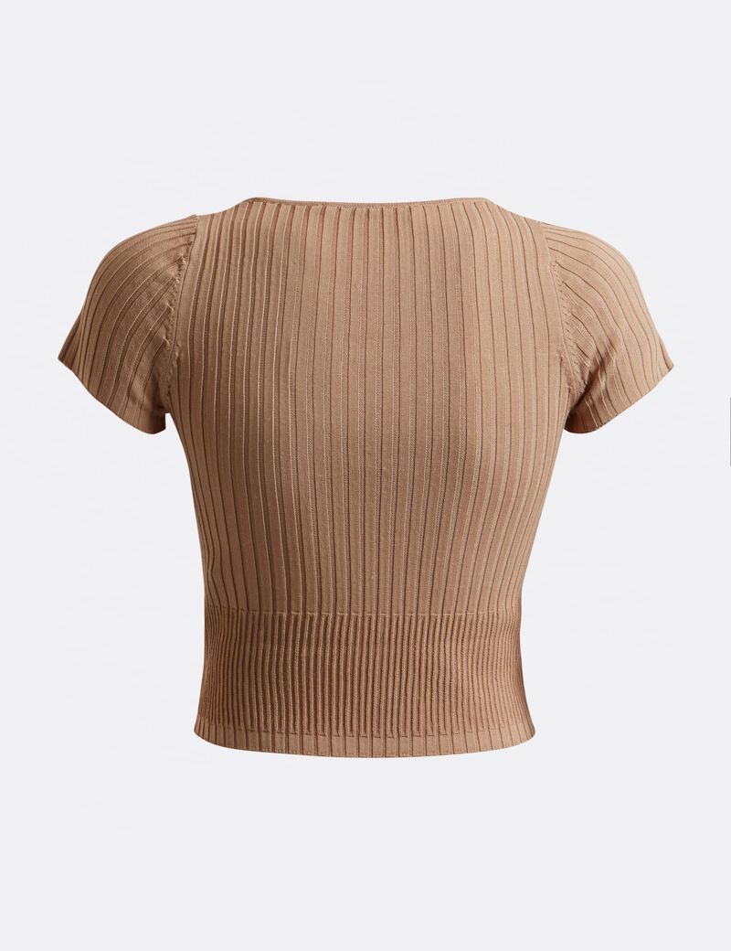 Viscose Blend Sweater Top