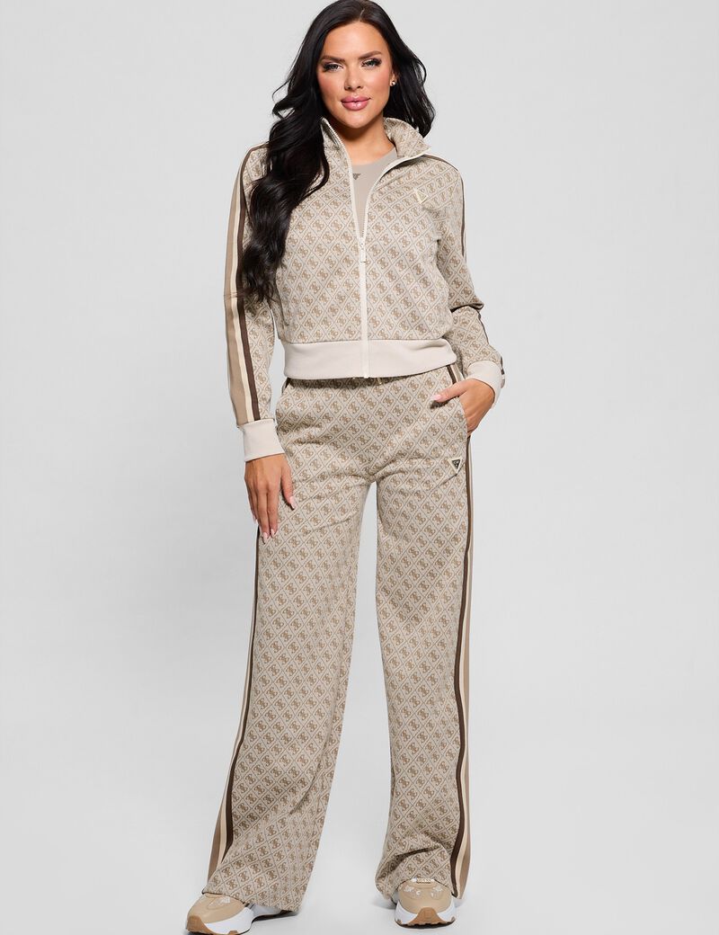 4G logo straight pant