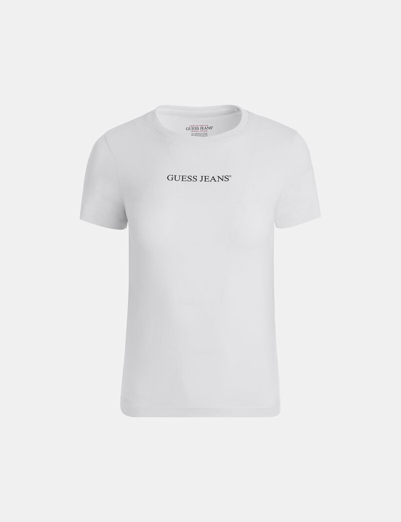 GJ SS CN SLIM LOGO PRINT TEE