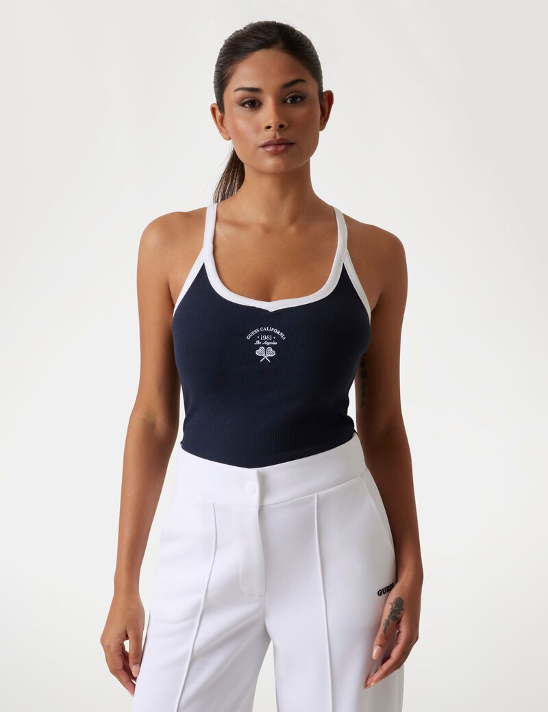 Racerback tank top