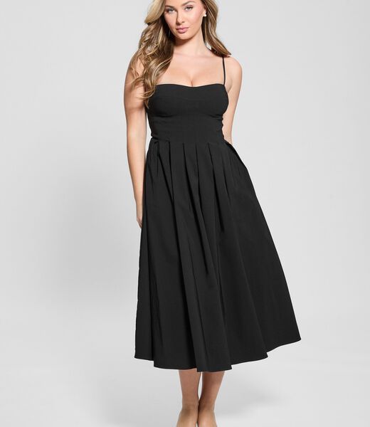Stretch midi dress
