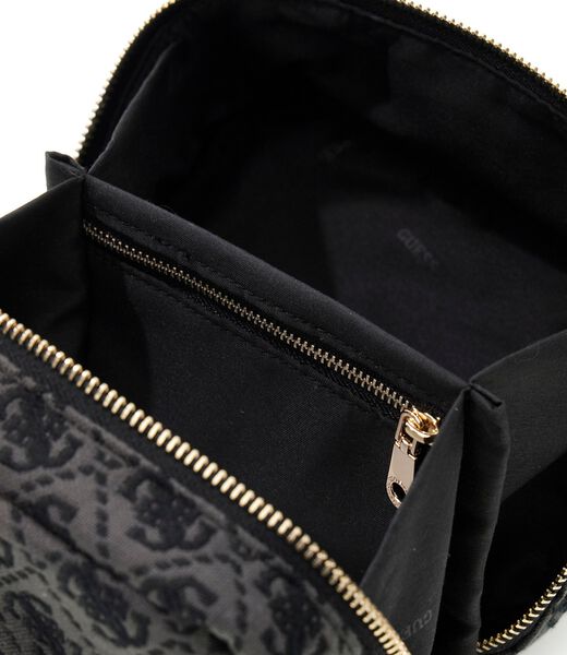 Jacquadr handle beauty bag