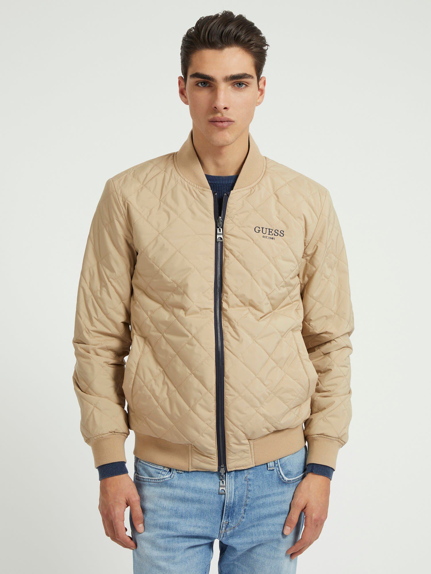 Guess jacket bomber sales