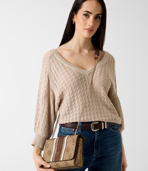 guess noelle logo crossbody bag