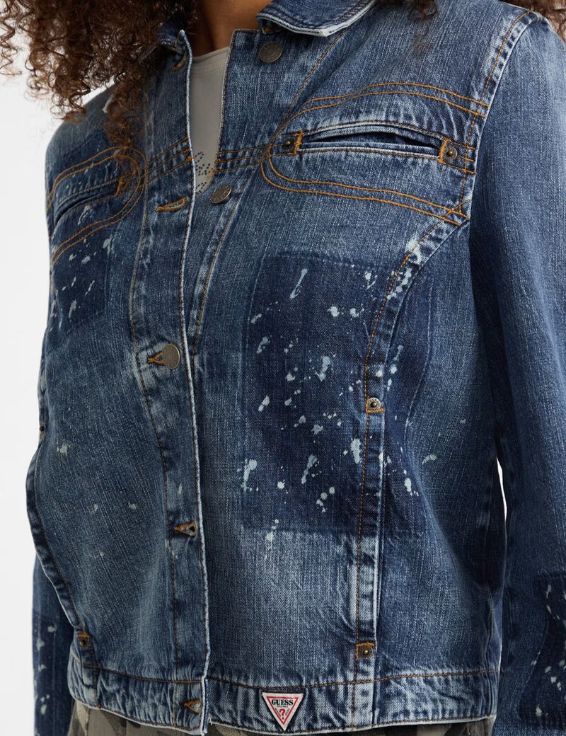 Regular fit denim jacket