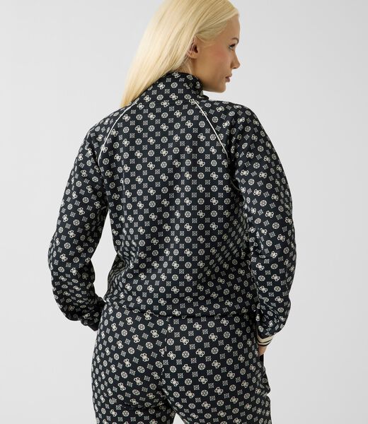 Full zip scuba sweatshirt