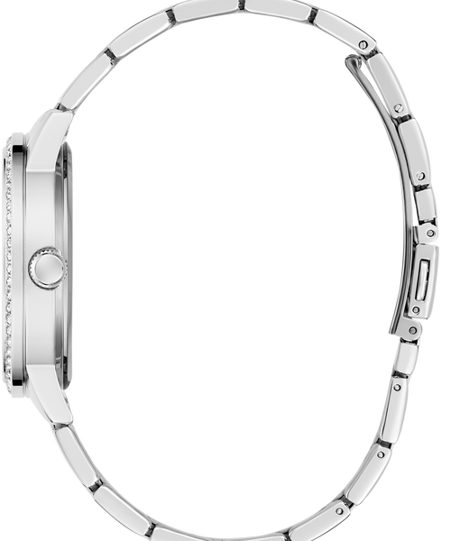 Ladies Silver Tone Analog Watch