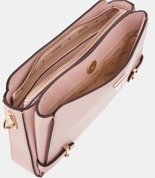 Rosalba Saffiano Mini Crossbody Bag