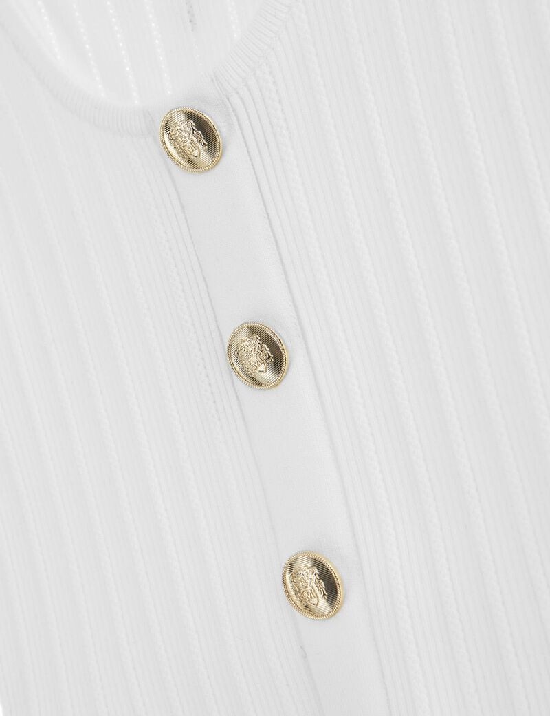 سترة مارسيانو بأزرار جوهرة