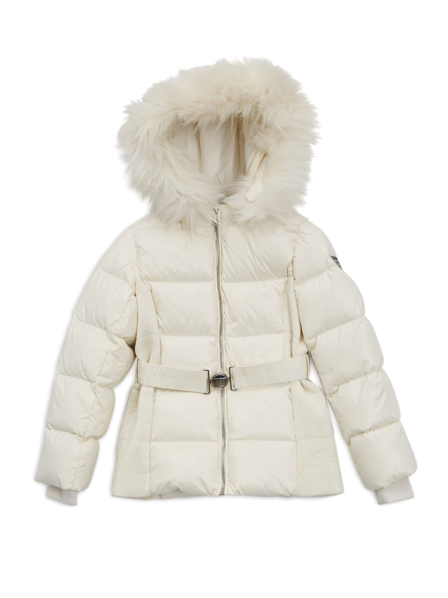 Guess parka with faux fur hood sale