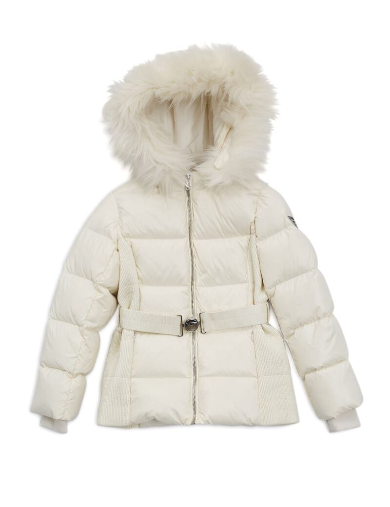Faux Fur Hoodie Puffer