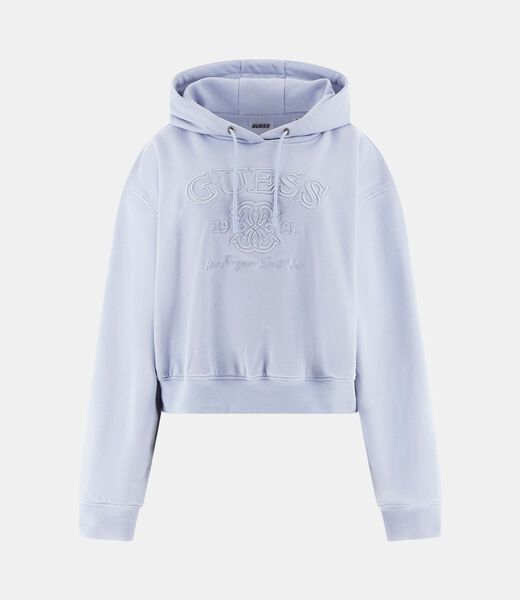 Embroidered logo sweatshirt