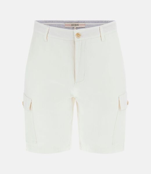 Twill cargo shorts