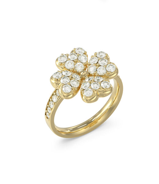 12mm lucky charm pave ring