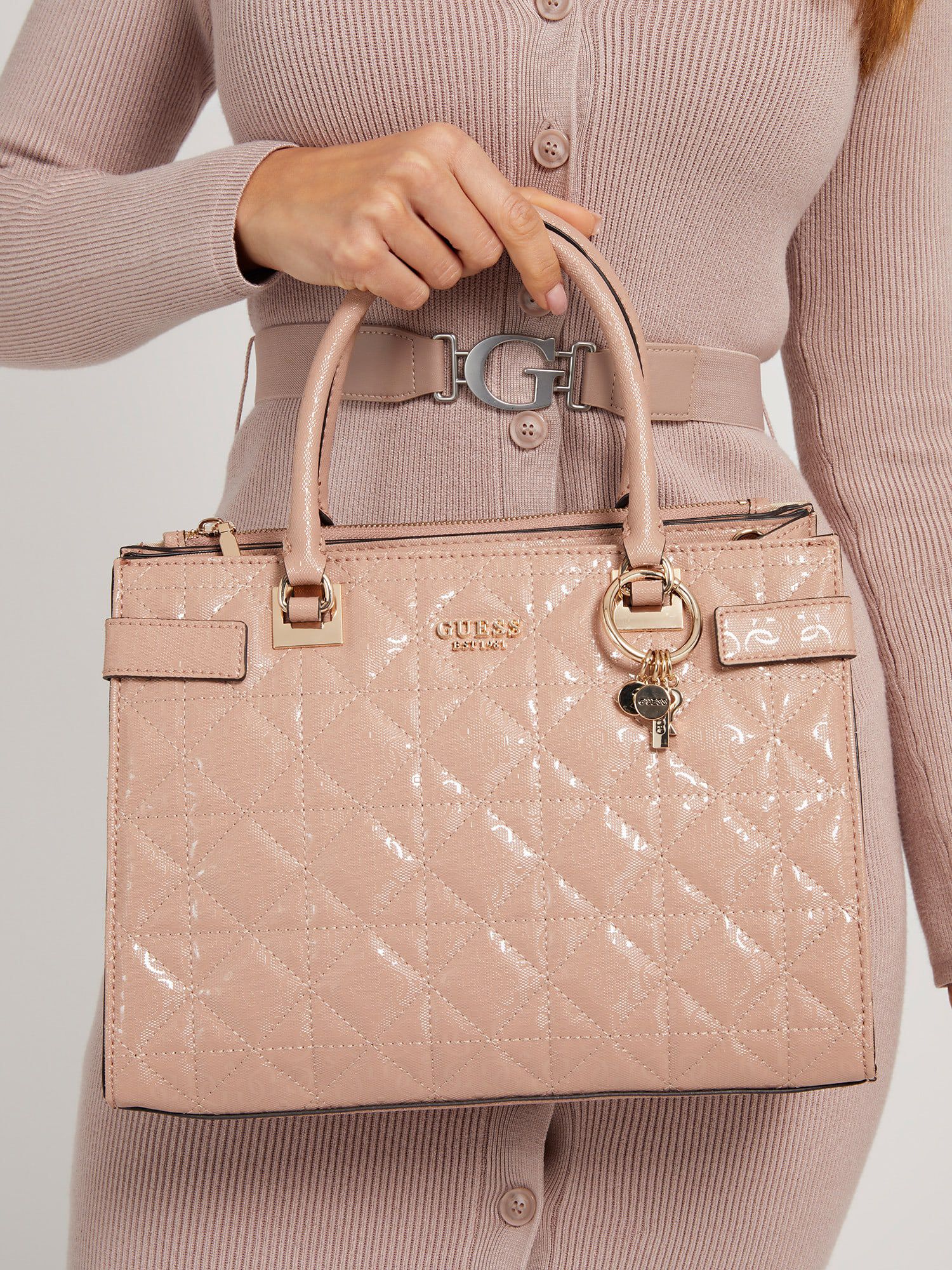 Guess cheap society satchel