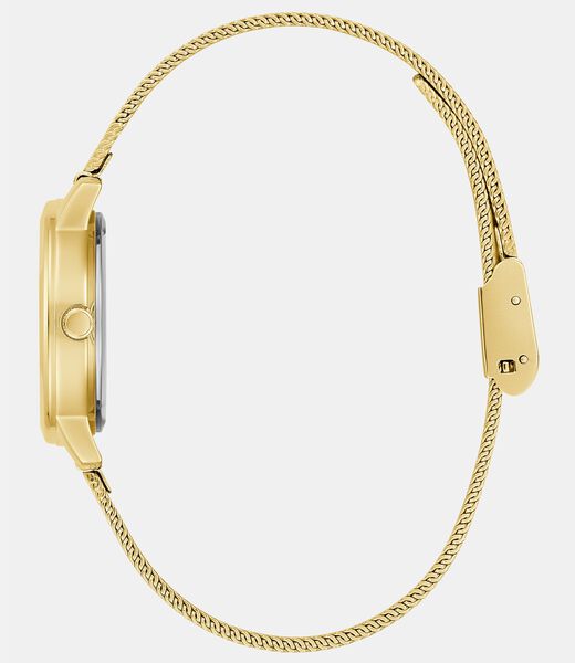 Stainless steel analogue watch