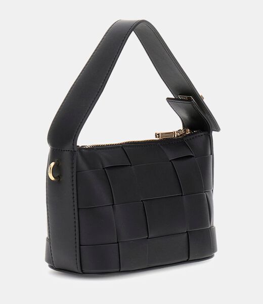 Maylee Woven Mini Hobo Bag