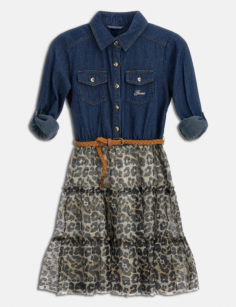 Animalier Print Dress