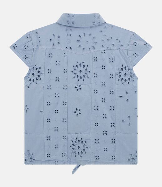 Eyelets blouse