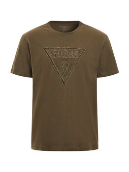 Embroidered Triangle Logo T-Shirt