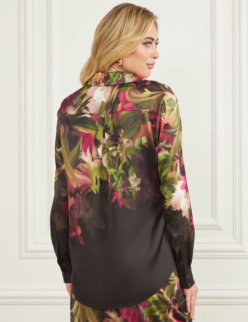 Marciano floral print blouse