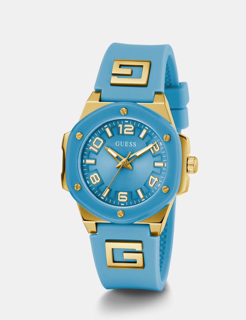 Logo analogue watch