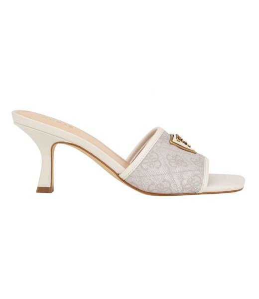Logo Heel Sandals