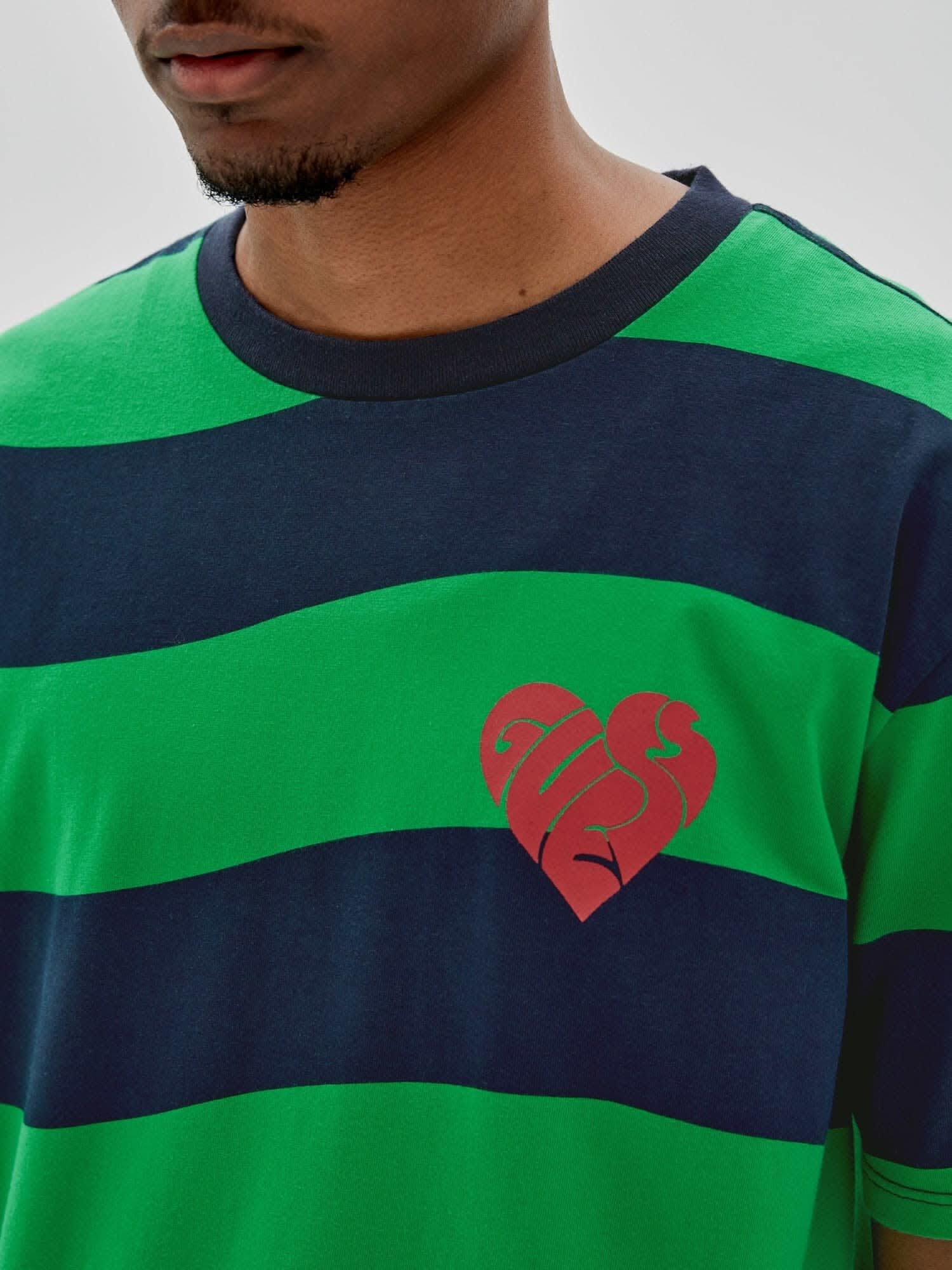 Shop GUESS Online J Balvin Striped T Shirt