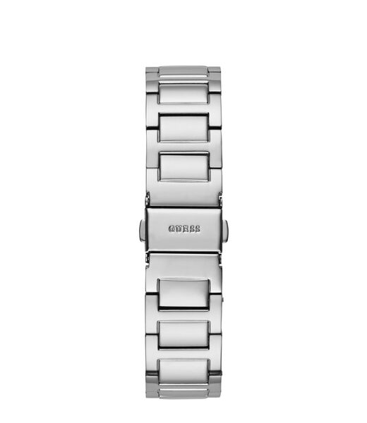 Silver Square Multifunction Watch