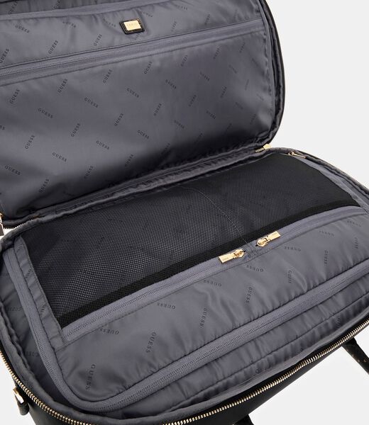 Silia 4g peony logo weekender bag