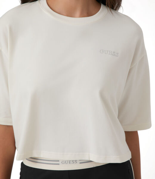 جيس crewneck logo t shirt
