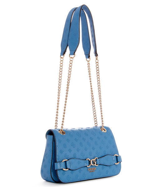 Arlena logo convertible crossbody flap