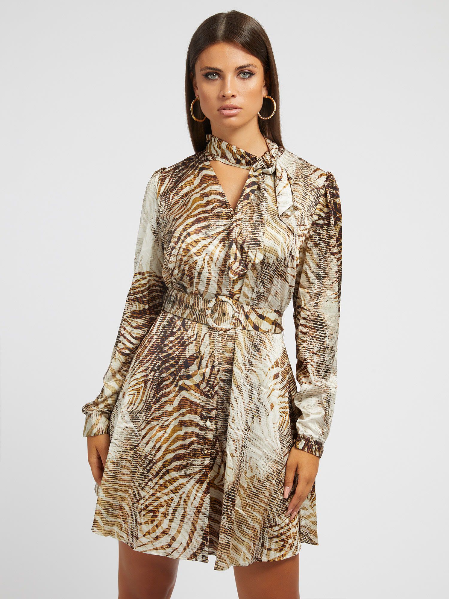 Guess snake print dress best sale