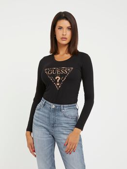 Triangle Logo Stretch T-Shirt