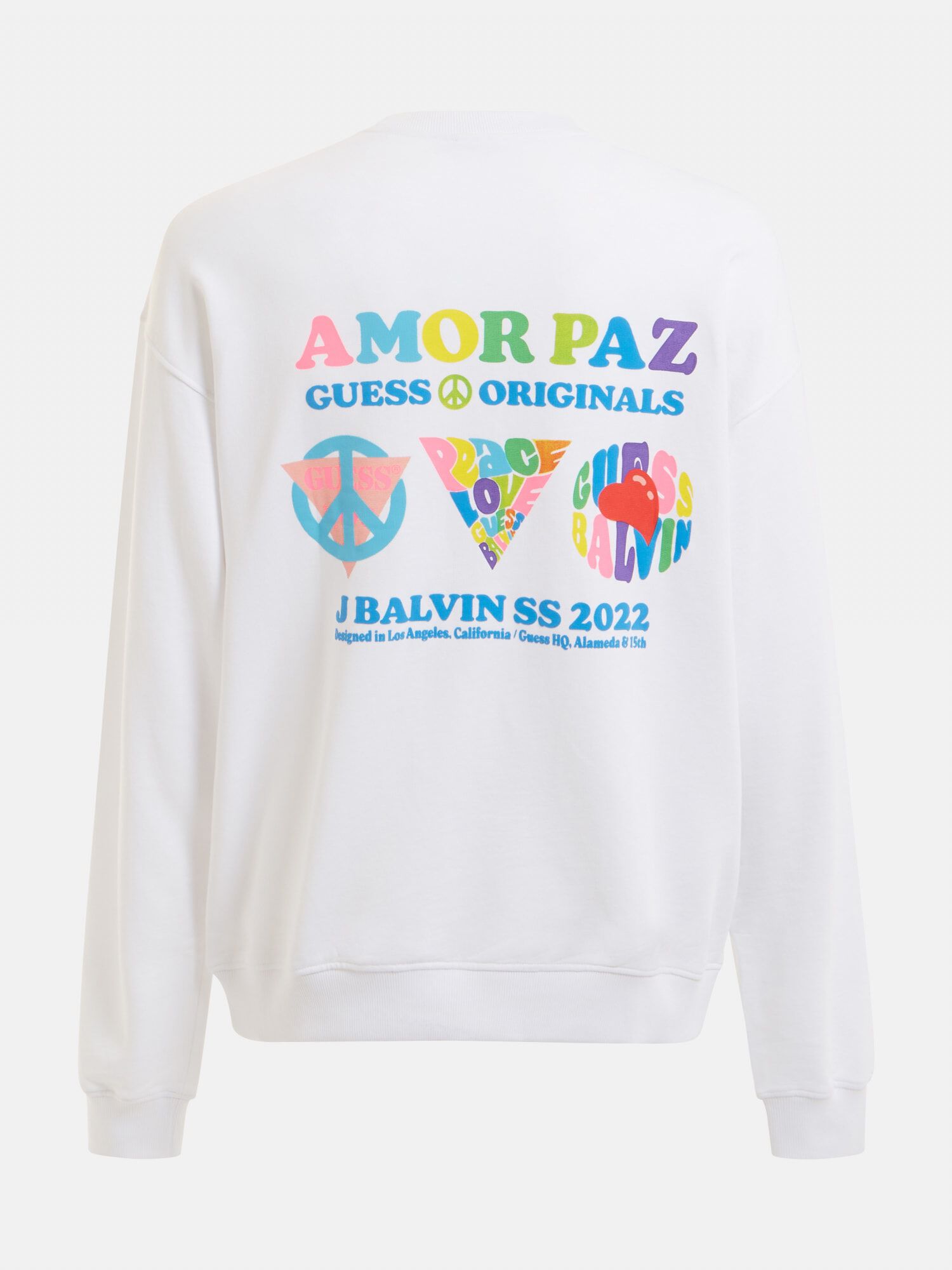 Shop GUESS Online J Balvin Front Logo Sweatshirt