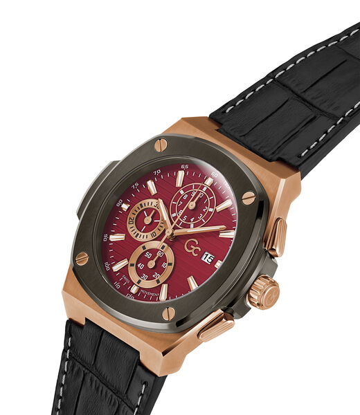 GC Coussin Shape Chrono Leather