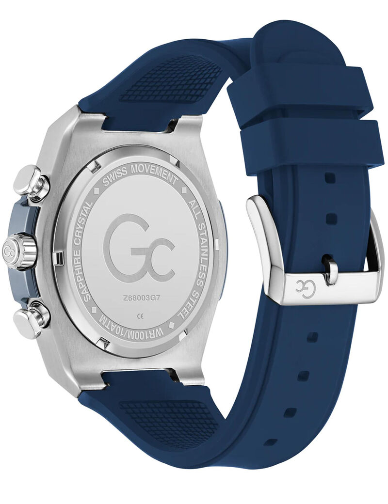 Gc IdolSport chrono silicone watch