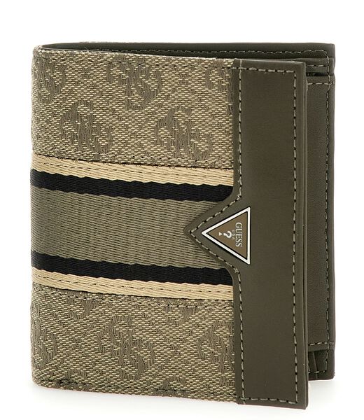 Madrid 4G logo print wallet