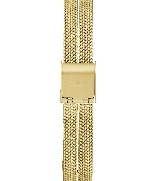 Gold-tone Mesh Analog Watch