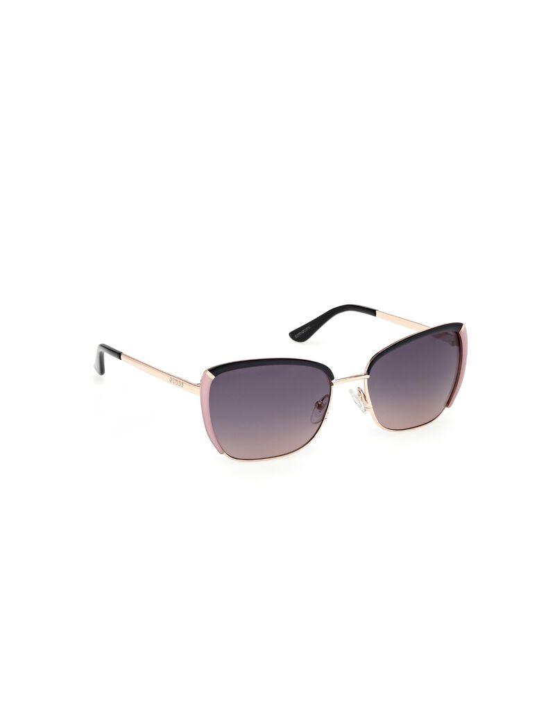 Square full rim sunglasses