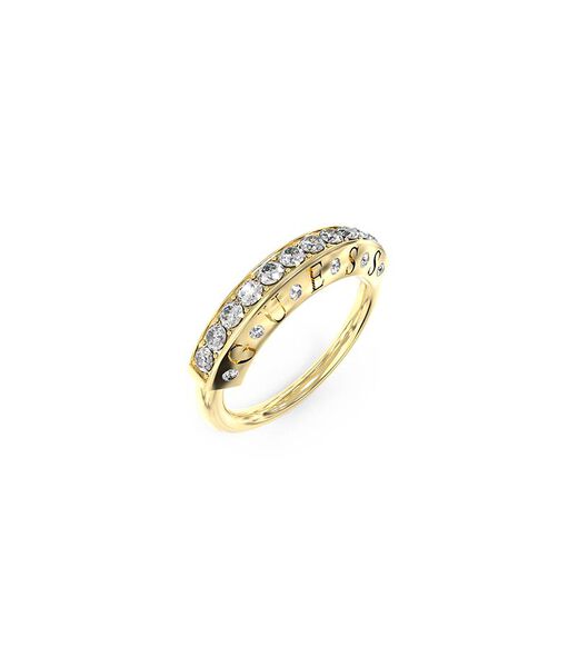 Half Round Pave Ring