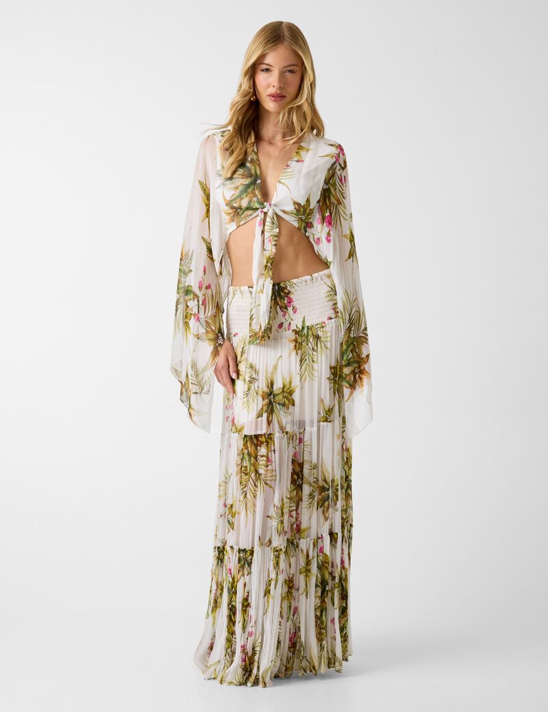 Marciano floral print top