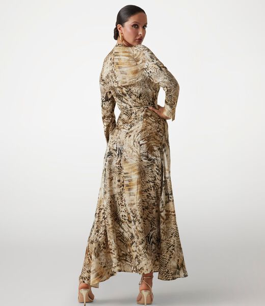 Marciano animal-print long dress