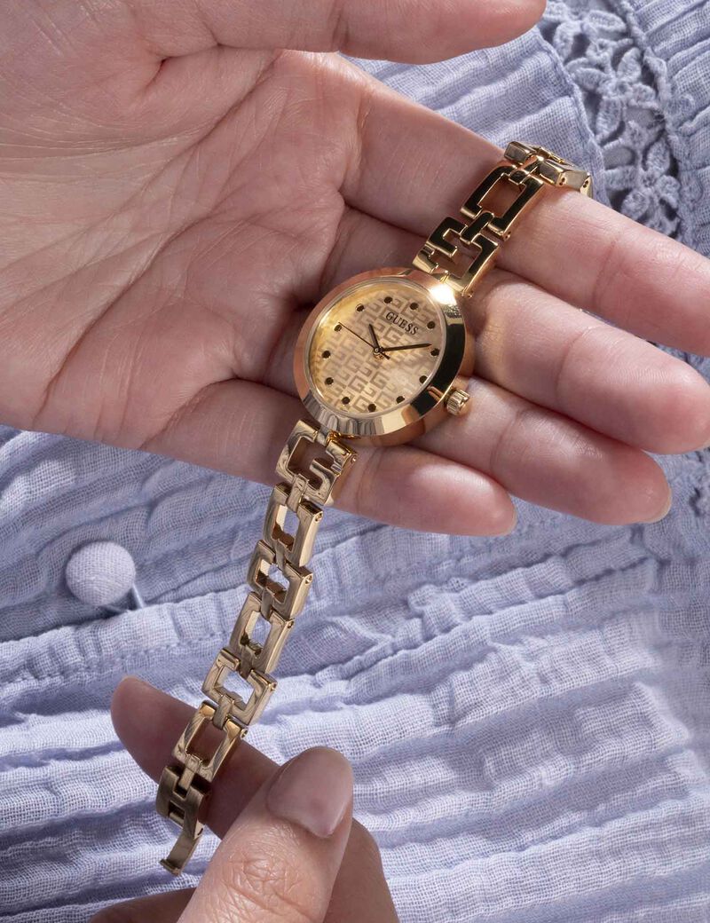 Gold-tone Analog Watch