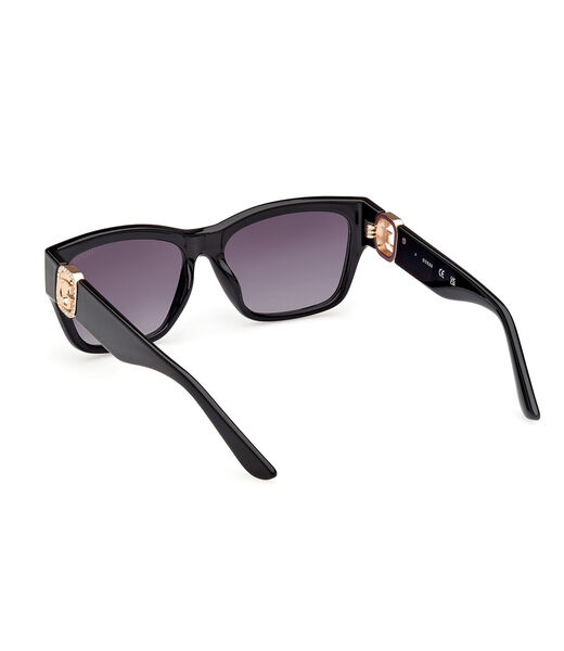 Rectangular Full Rim Sunglasses