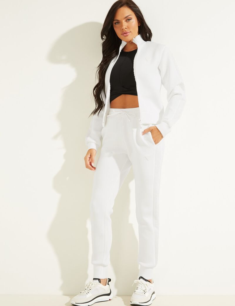 Side logo tape sweatshirt